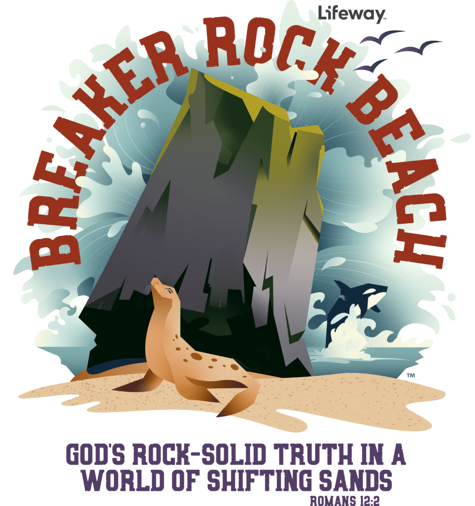 breaker rock beach, god's rock solid truth in a world of shifting sands